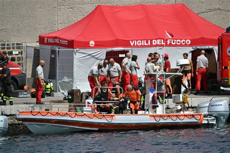 Sicily yacht sinking: Family clings to hope of air pocket as debris .